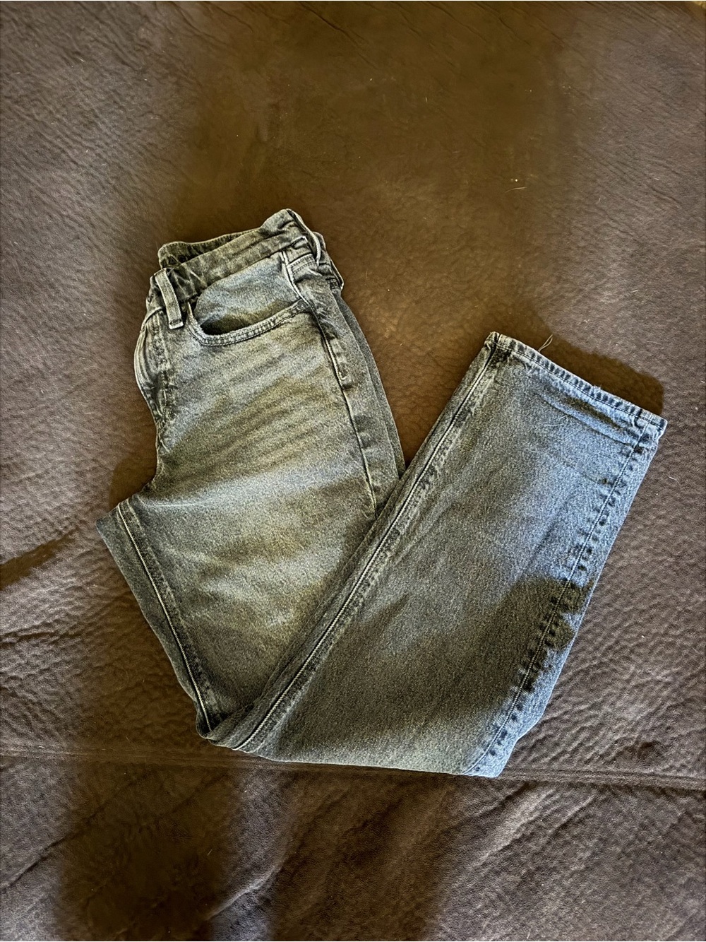 American Eagle Outfitters boyfriend Jeans - Washed Gray/black